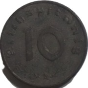 Niemcy 10 reichsfenig z 1943 rok - OBEJRZYJ MOJĄ OFERTĘ