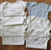 Body krótki rękaw George rozm 86- kompl 7 szt -BOY