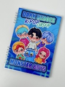 Książka na rzepy Saja Boys - Demon Hunters, łowczynie demonów