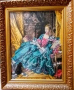 Ręcznie wyszywany obraz