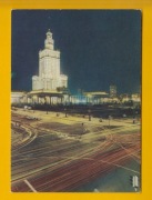 WARSZAWA NOCĄ - PKiN - EMILII PLATER - AL. JEROZOLIMSKIE