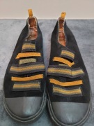 designerskie Buty wsuwane skóra naturalna RAS  38