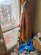 Narty Polsport - zabytkowe - nie używane, z kijami