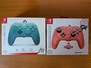 2 pady do Nintendo Switch - PowerA Enhanced oraz PDP Faceoff Deluxe