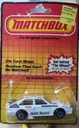 MATCHBOX No.23 AUDI QUAT?RO 