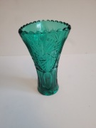 Wazon kryształ zielony PRL