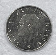 Moneta 1 KR KRONA KORONA NORGE NORWEGIA 1979