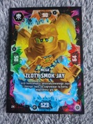 Karta mega LEGO Ninjago mega Złoty smok Jay