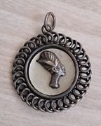 Zawieszka wisior damski męski egipska głowa