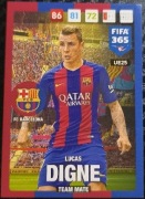 PANINI UPDATE 2017 FIFA 365 TEAM MATE FC BARCELONA DIGNE UE25