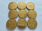 I KOMPANIA KADROWA 9 sztuk Monety MENNICZE 2009