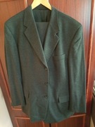 Czarny modny męski garnitur Frank Radloff 