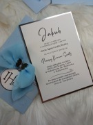 Eleganckie zaproszenia na komunię PREMIUM w 4 kolorach