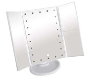 Lusterko LED białe czarne