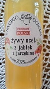 Ocet z jabłek i jarzębiny - żywy!