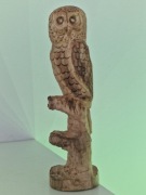 Rzeźba. Sówka "Puszczyk".