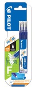 Pilot Wkład Frixion Wymazywalny 0.5 Niebieski 3szt Blister- Oryginał 