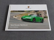 2020 Porsche 718 GTS 4.0 Prospekt POLSKI 52 strony twarda okładka PL/WW
