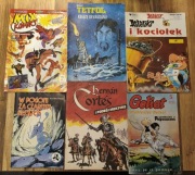 6 komiksów za 50 zł Asterix i Obelix, Kleks, Batman, Superman itp.