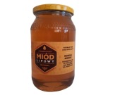 Miód lipowy z własnej pasieki, aromatyczny, 1,2kg 