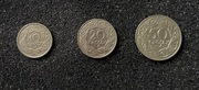 Zestaw II RP 10 20 50 groszy z 1923r. stan BDB 