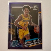 Karta NBA PANINI - JALEN HOOD SCHIFINO  L.A. LAKERS - RATED ROOKIE - PURPLE