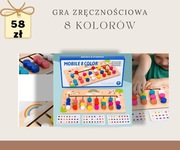 Gra zręcznościowa edukacyjna 8 KOLORÓW