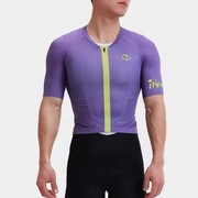 Koszulka kolarska INBIKE (L) kol. śliwkowy