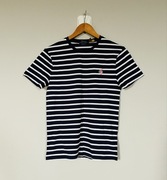 T-shirt Ralph Lauren granatowe paski S Nowy z metką