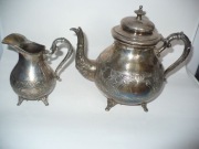 Dzbanek i mlecznik-plater WMF