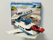 Playmobil samolot 9504 i samochód wyścigowy sterowany 9090