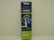 ORAL-B Cross Action, 3 szt., Końcówki do szczoteczek Białe lub Czarne, Nowe