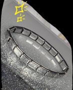 Bransoletka segmentowa stal nierdzewna damska męska