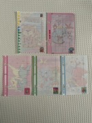 Karteczki do segregatora zestaw misie słoniki