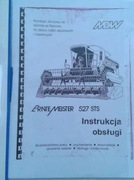Katalog kombajn zbożowy MDW 527 STS