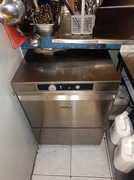 Zmywarka z wyparzaniem + pompa spustowa ASBER GE-500 B DD + uzdatniacz grat