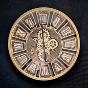 Duży Zegar ścienny 72 cm