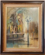 Obraz "Zaułek Szczecina" - pędzla Zbigniew Murzyn