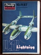 Mały Modelarz 10-11/1987 P-38 Lockheed "Lighning"