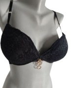 Markowy biustonosz censored czarny push up r 75B