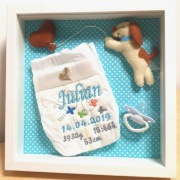 Metryczka prezent upominek chrzest roczek