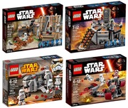 LEGO Star Wars 75139 75137 75078 75134 + gratis 4 minifigurki