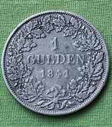 Bawaria 1 gulden 1841 Srebro