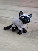 Breloczek Syjamski kot 3d - Brelok Druk3d fidget Keychain mixGadzet