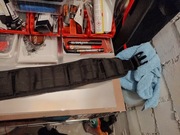 Pas taktyczny policja czarny 