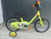 Rowerek dzieciecy 14 cali btwin + Kółka Boczne !!!