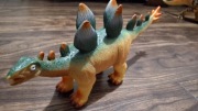 Dinozaur Stegozaur gumowy