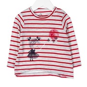 Nowa szara bluzkaw paski bawełniana Losan r. 68