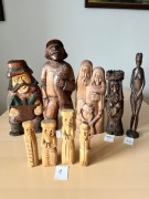 Kolekcja rzeźb drewnianych 