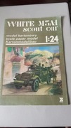 MODEL KARTONOWY 1:24 WHITE M3A1 SCOUT CAR